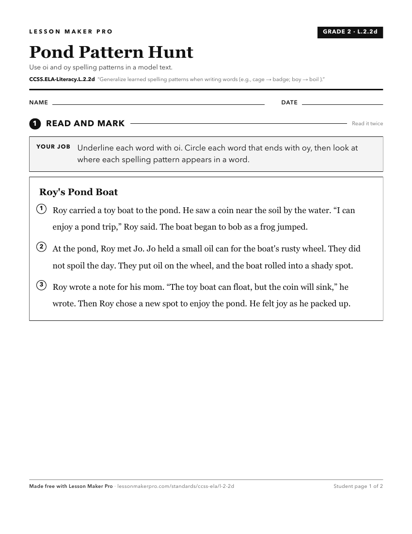 Preview of the CCSS.ELA-Literacy.L.2.2d printable worksheet