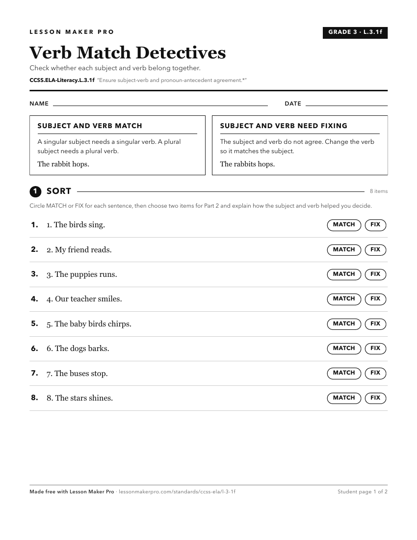 Preview of the CCSS.ELA-Literacy.L.3.1f printable worksheet