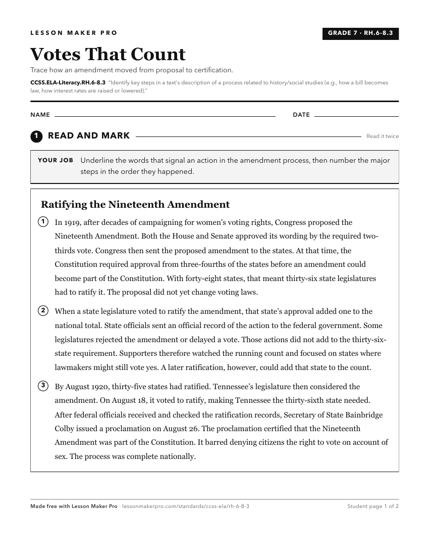 Preview of the CCSS.ELA-Literacy.RH.6-8.3 printable worksheet
