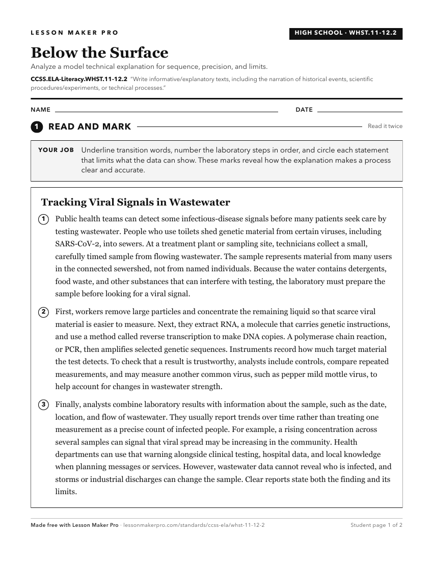 Preview of the CCSS.ELA-Literacy.WHST.11-12.2 printable worksheet