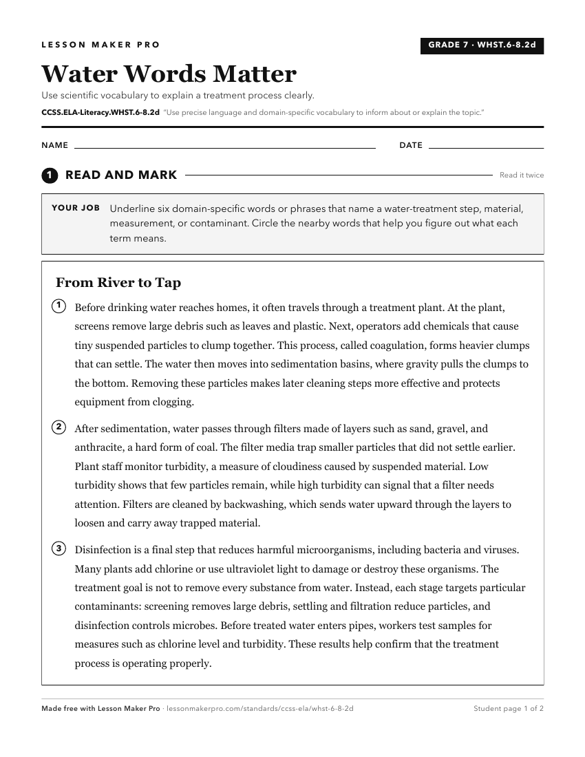 Preview of the CCSS.ELA-Literacy.WHST.6-8.2d printable worksheet