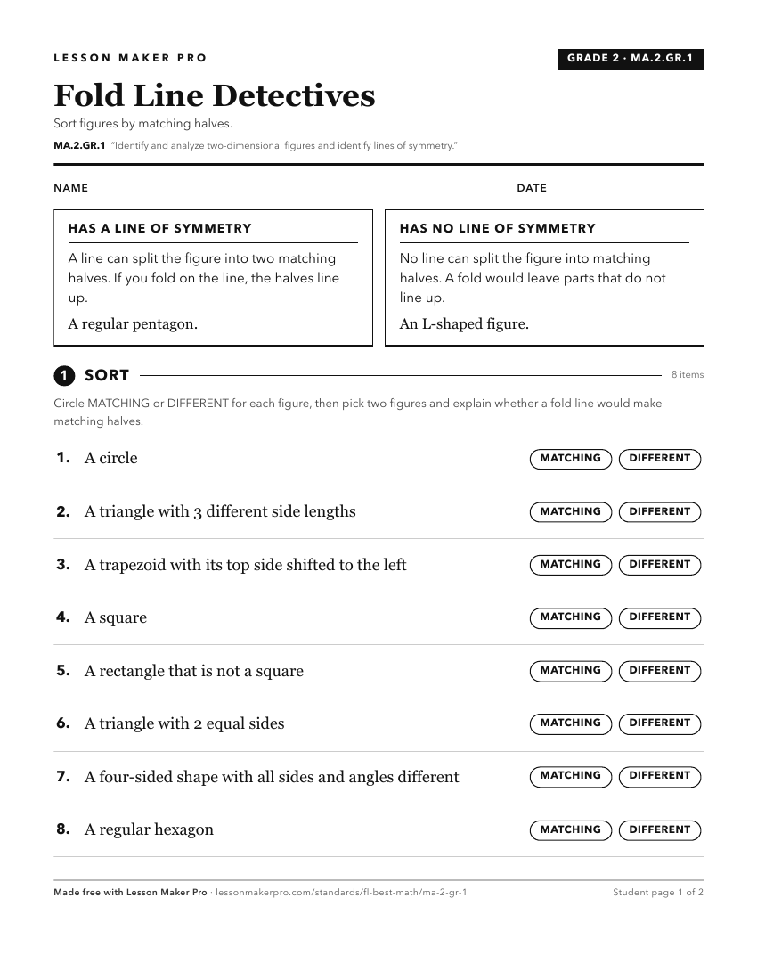 Preview of the MA.2.GR.1 printable worksheet