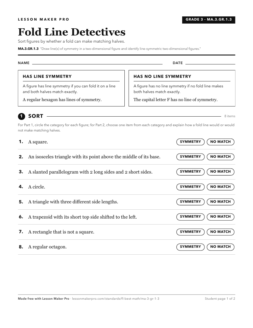 Preview of the MA.3.GR.1.3 printable worksheet