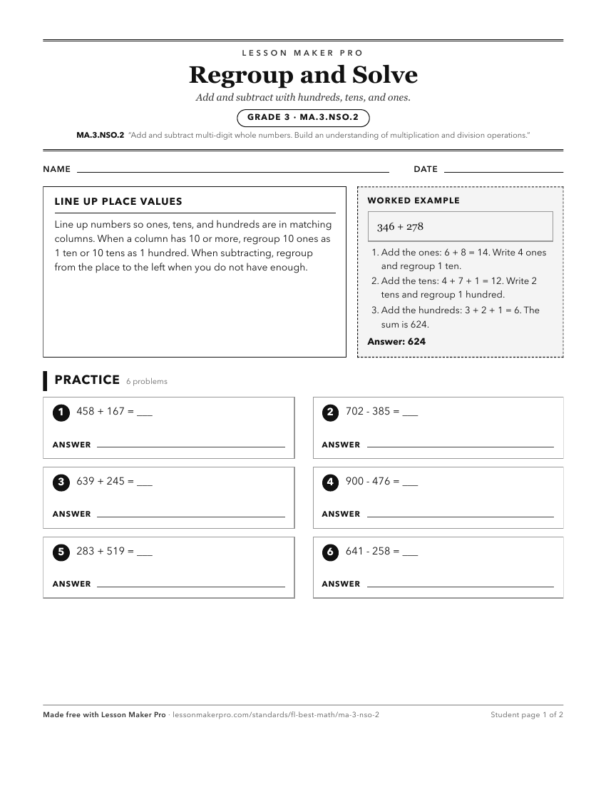 Preview of the MA.3.NSO.2 printable worksheet