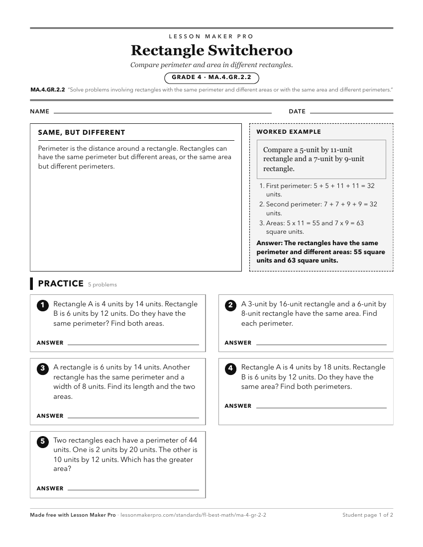 Preview of the MA.4.GR.2.2 printable worksheet