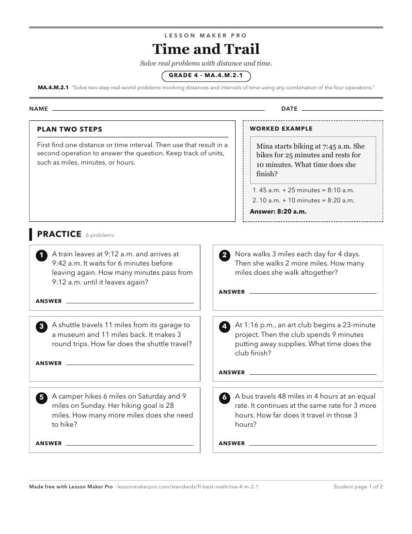 Preview of the MA.4.M.2.1 printable worksheet