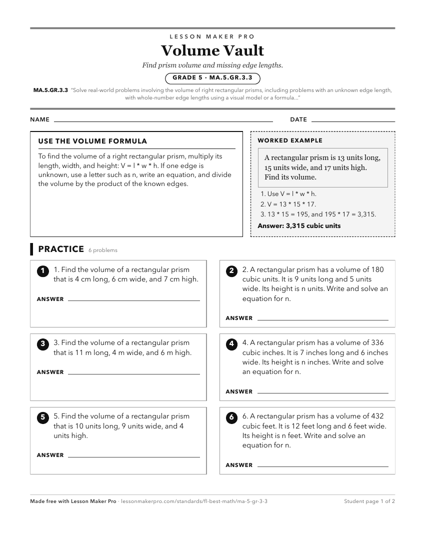 Preview of the MA.5.GR.3.3 printable worksheet