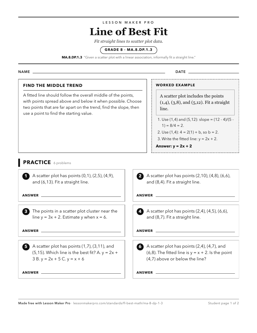 Preview of the MA.8.DP.1.3 printable worksheet