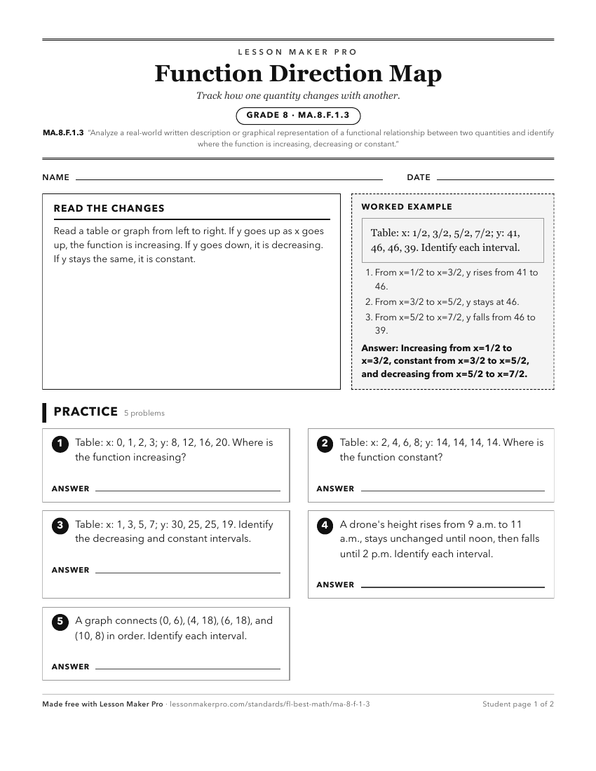 Preview of the MA.8.F.1.3 printable worksheet