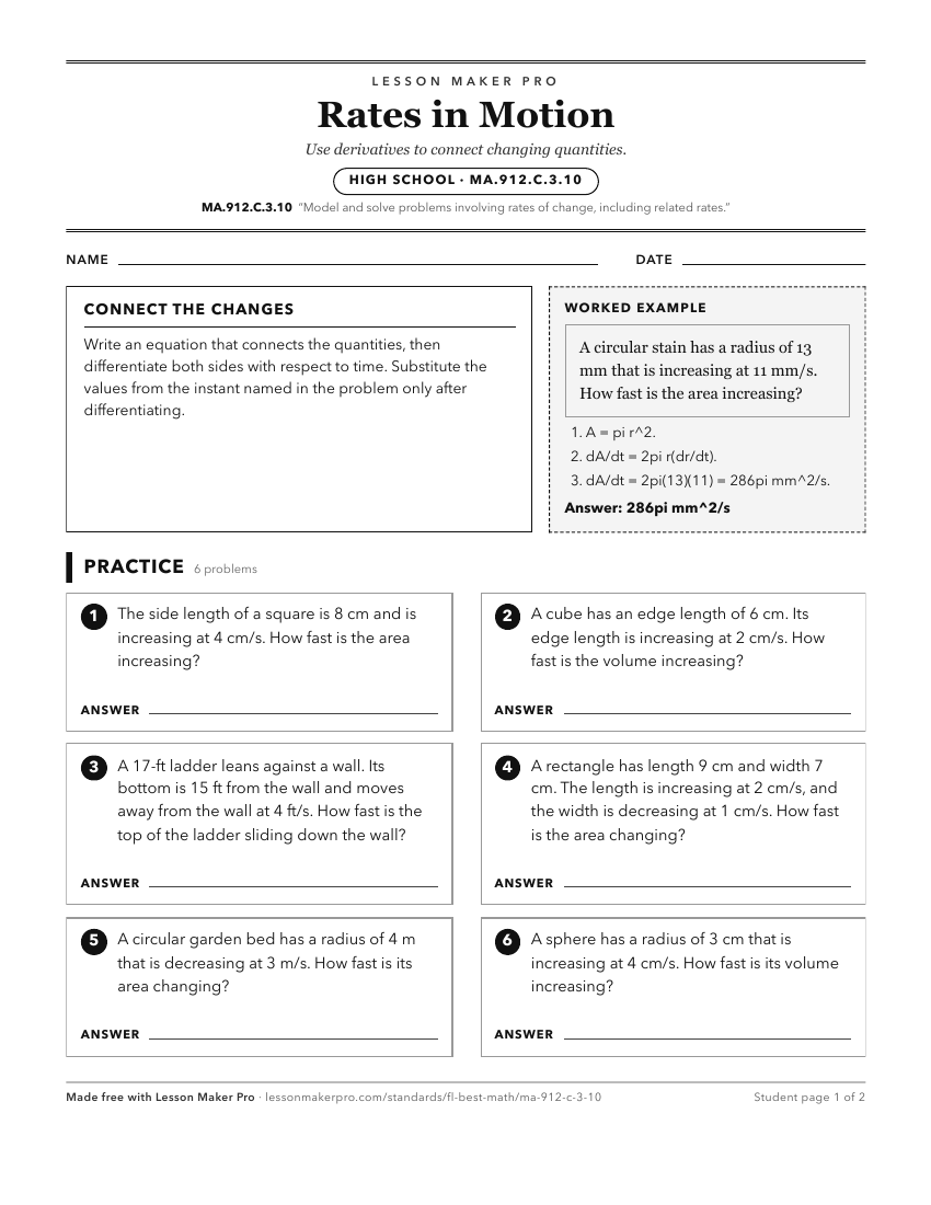 Preview of the MA.912.C.3.10 printable worksheet