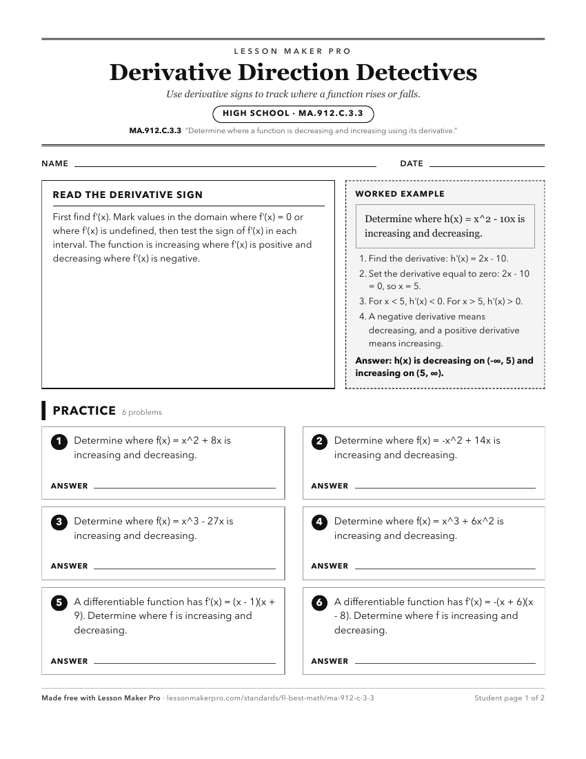 Preview of the MA.912.C.3.3 printable worksheet