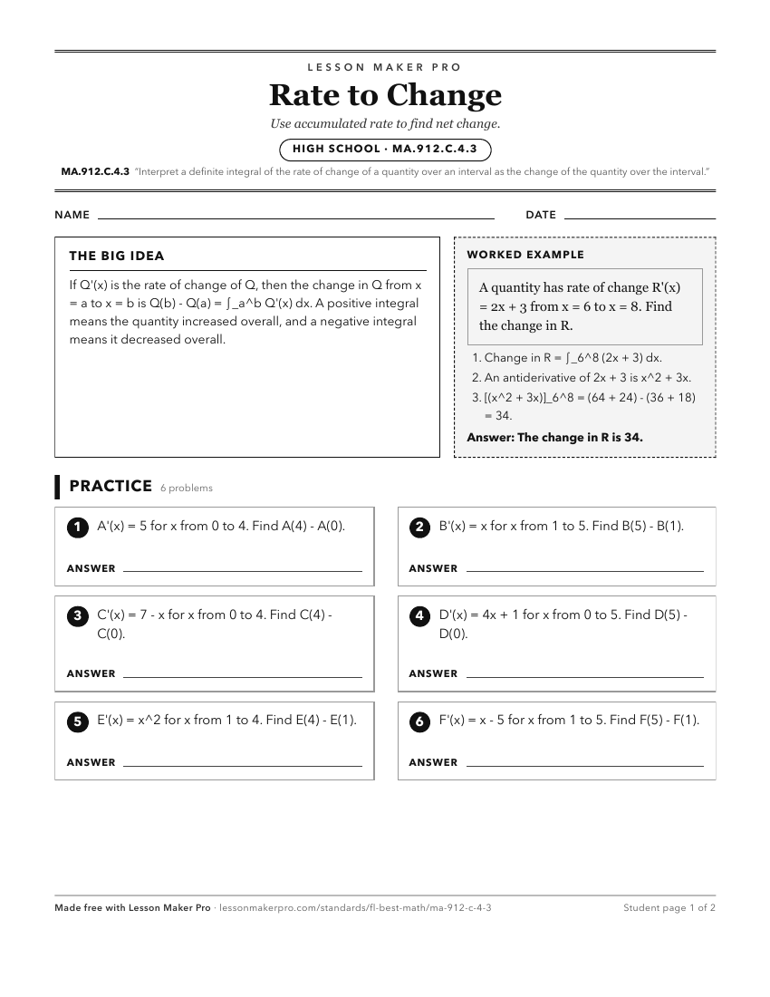 Preview of the MA.912.C.4.3 printable worksheet