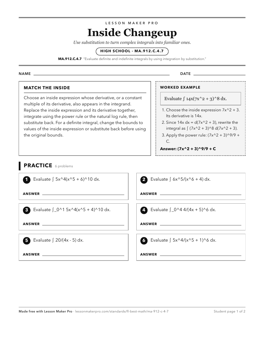 Preview of the MA.912.C.4.7 printable worksheet