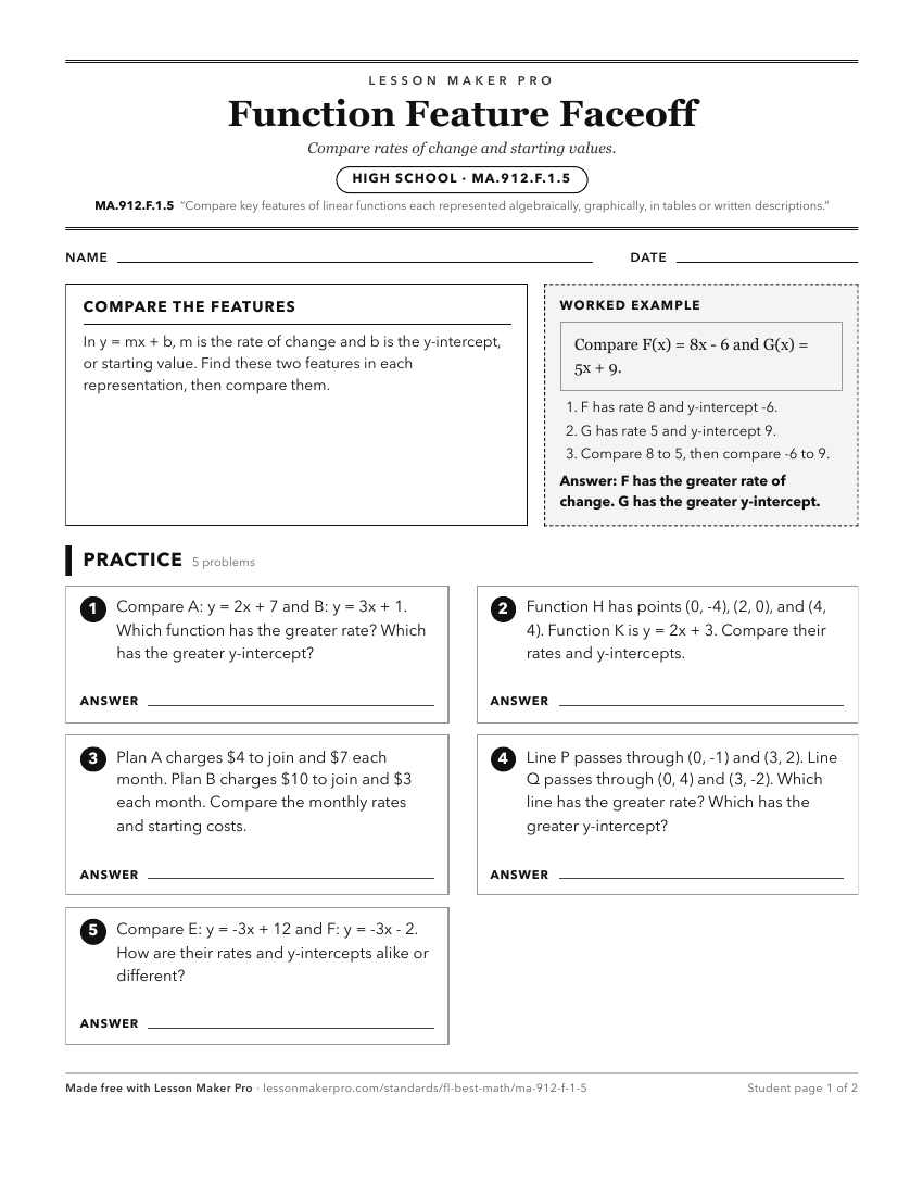 Preview of the MA.912.F.1.5 printable worksheet