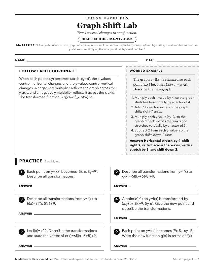 Preview of the MA.912.F.2.2 printable worksheet