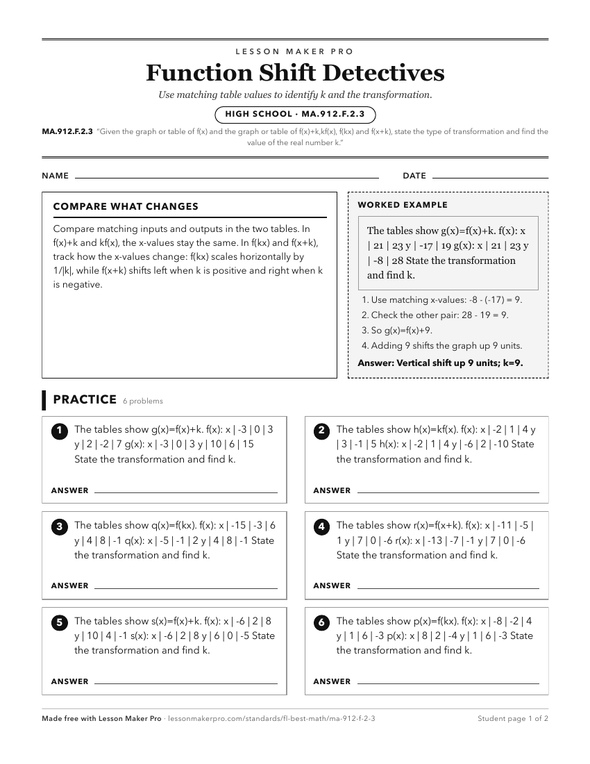 Preview of the MA.912.F.2.3 printable worksheet