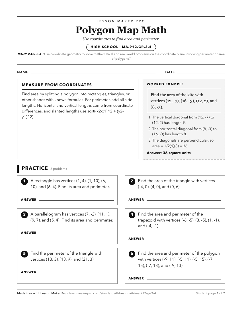 Preview of the MA.912.GR.3.4 printable worksheet
