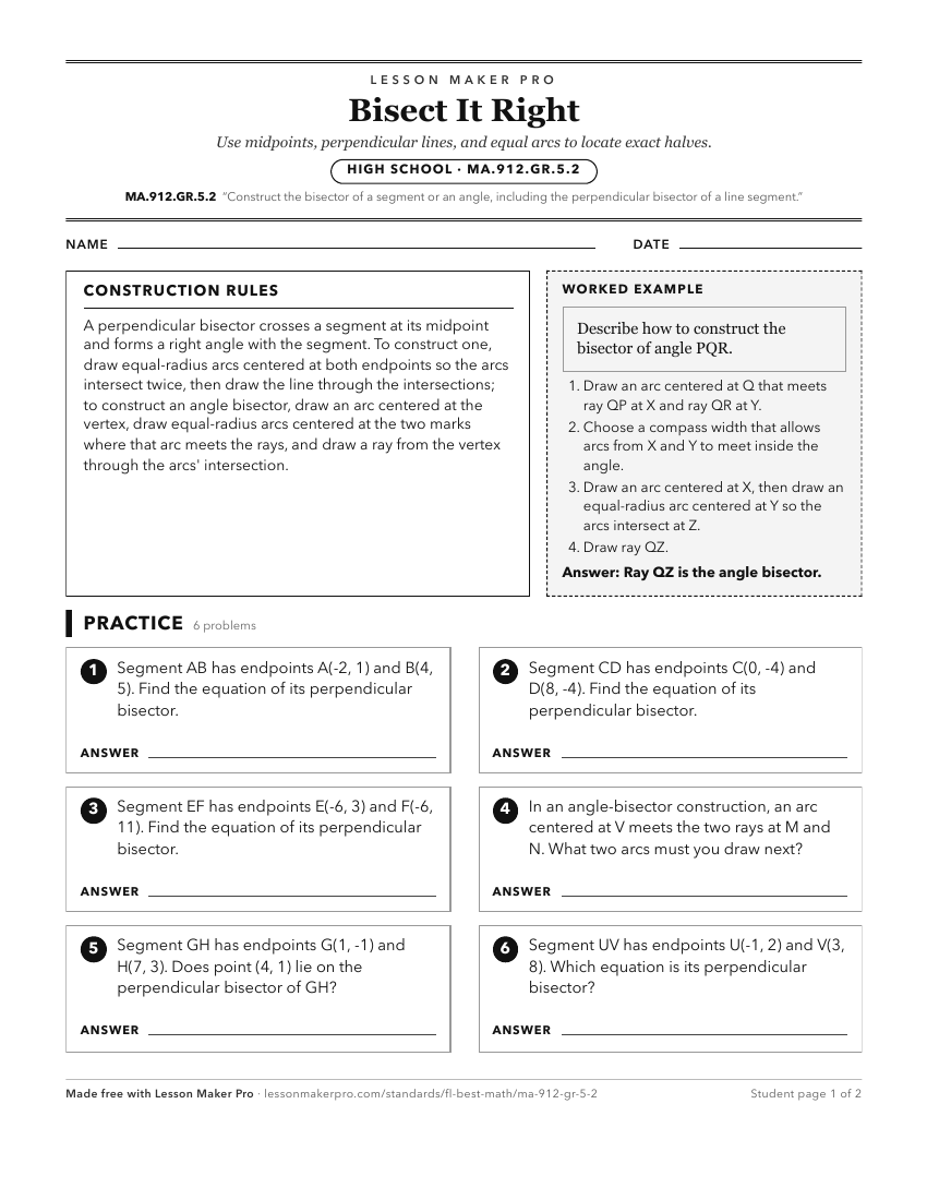 Preview of the MA.912.GR.5.2 printable worksheet