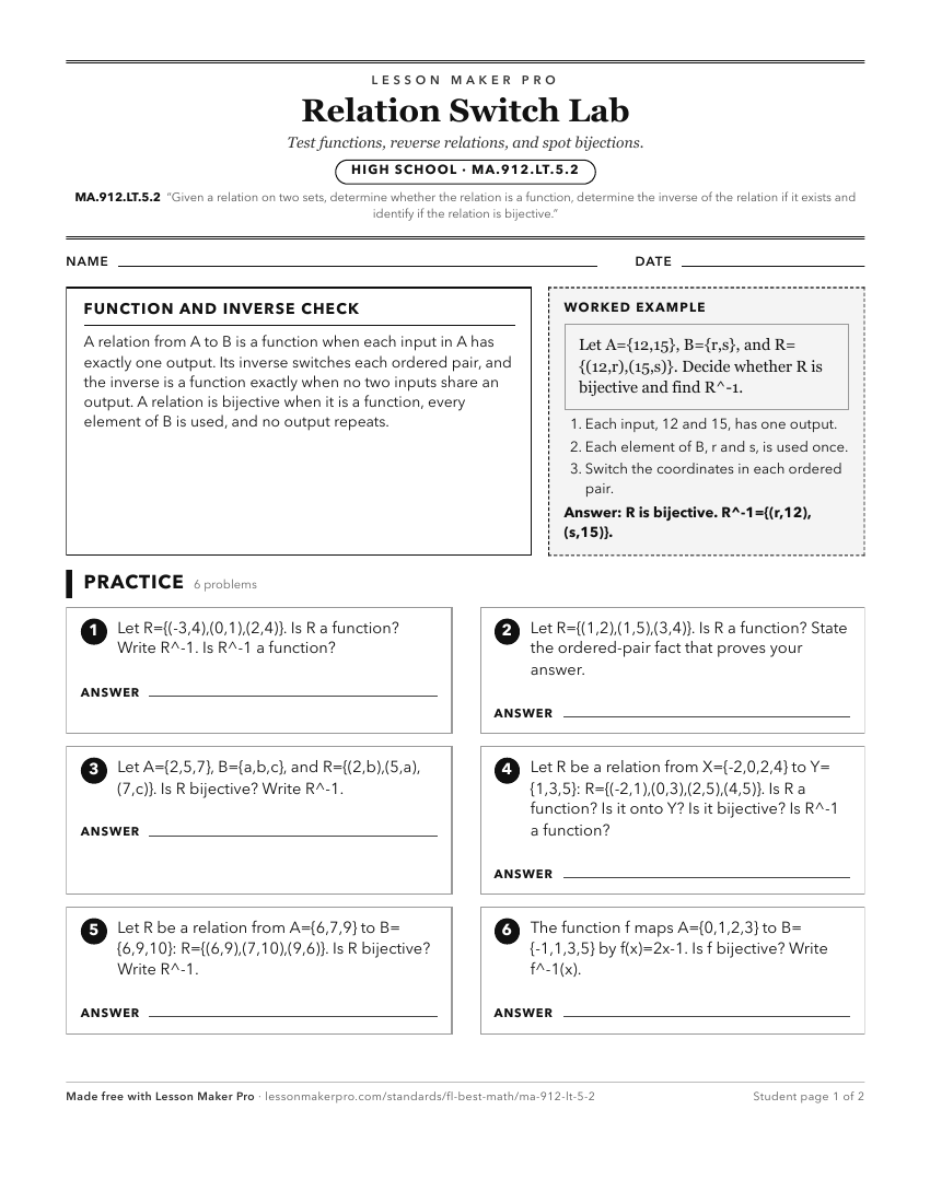 Preview of the MA.912.LT.5.2 printable worksheet