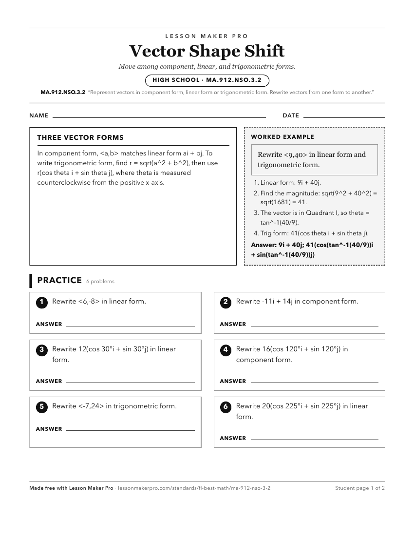 Preview of the MA.912.NSO.3.2 printable worksheet