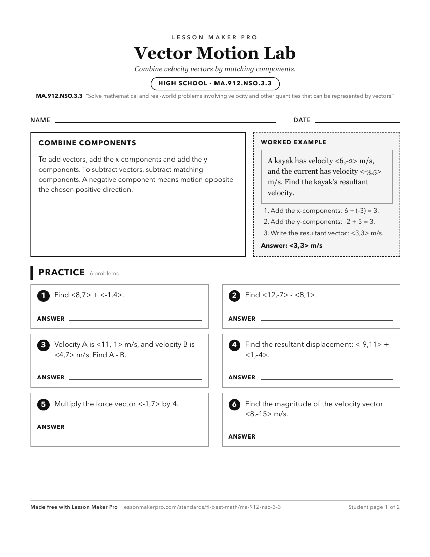 Preview of the MA.912.NSO.3.3 printable worksheet
