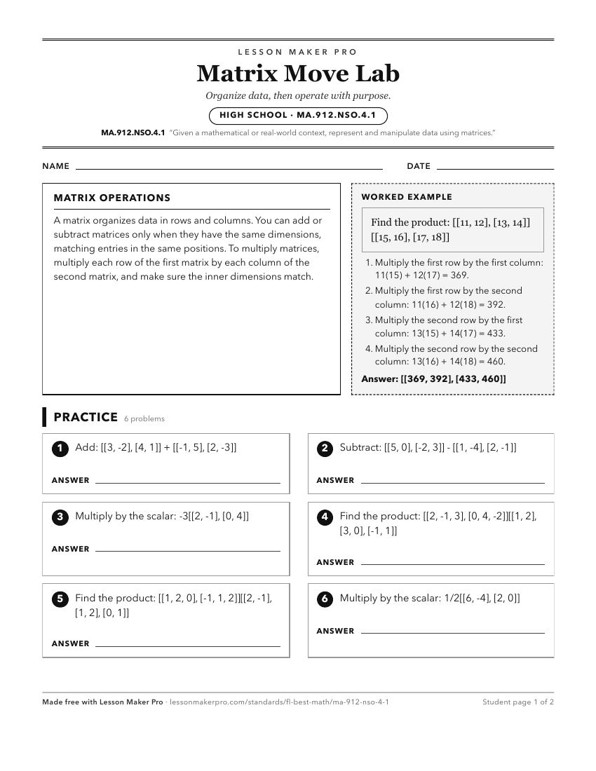Preview of the MA.912.NSO.4.1 printable worksheet