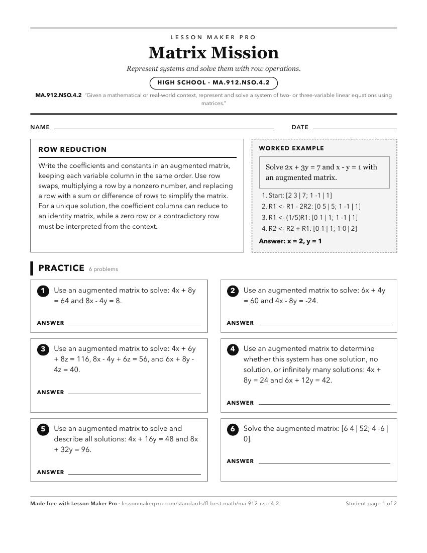 Preview of the MA.912.NSO.4.2 printable worksheet