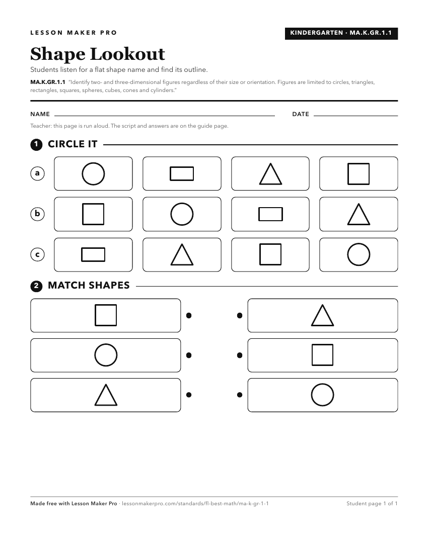 Preview of the MA.K.GR.1.1 printable worksheet