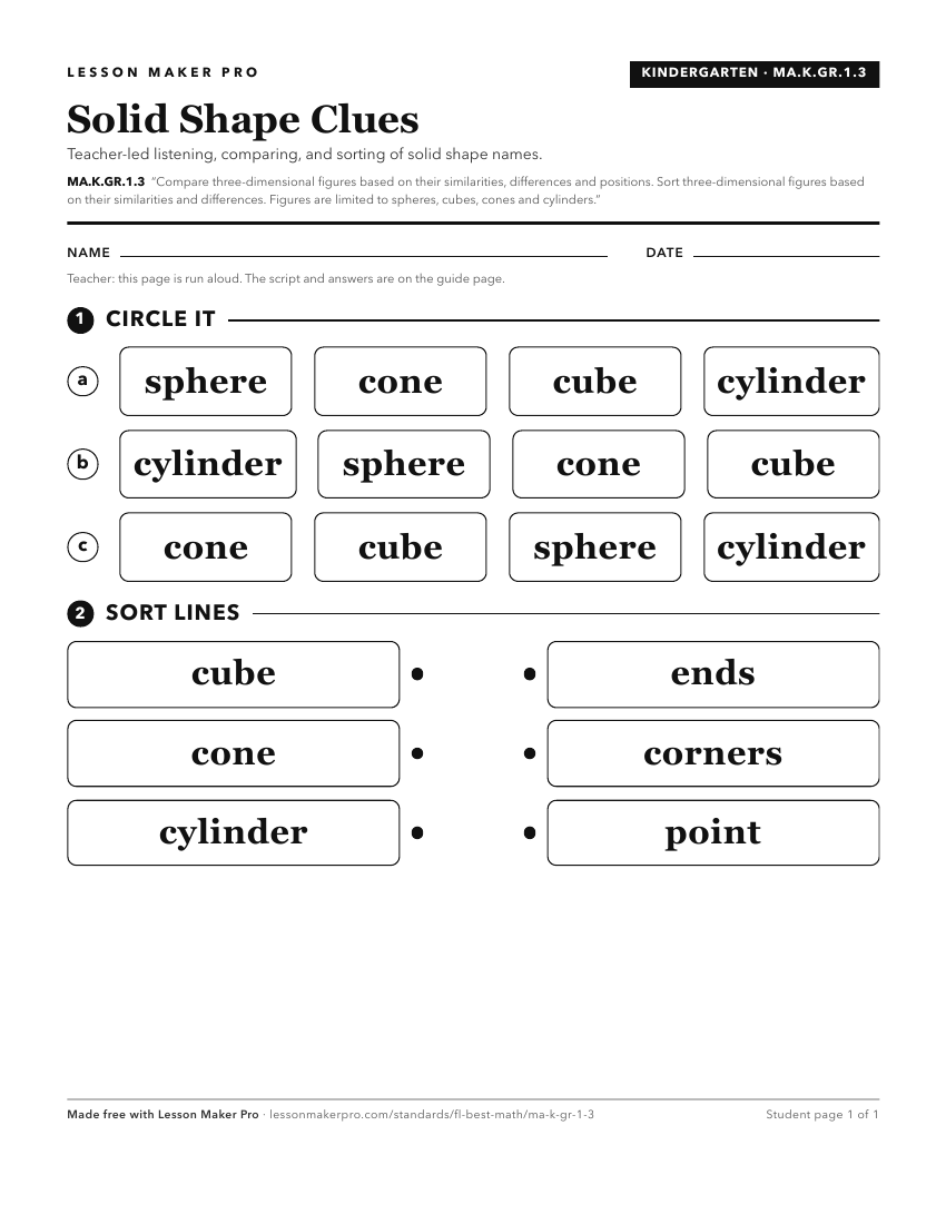 Preview of the MA.K.GR.1.3 printable worksheet