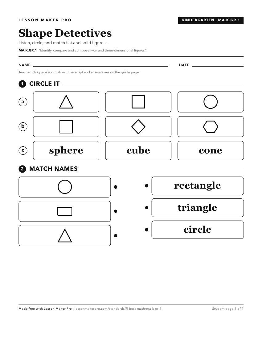 Preview of the MA.K.GR.1 printable worksheet