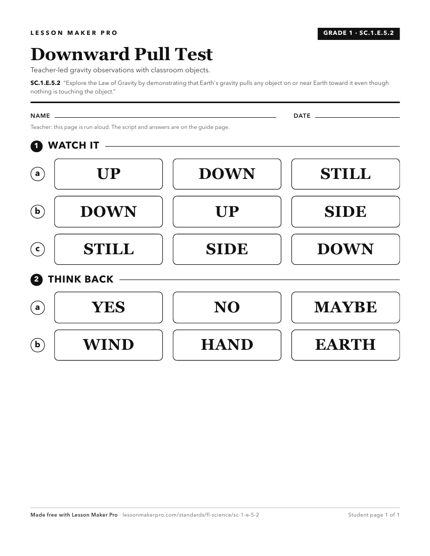 Preview of the SC.1.E.5.2 printable worksheet