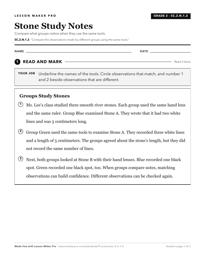 Preview of the SC.2.N.1.2 printable worksheet