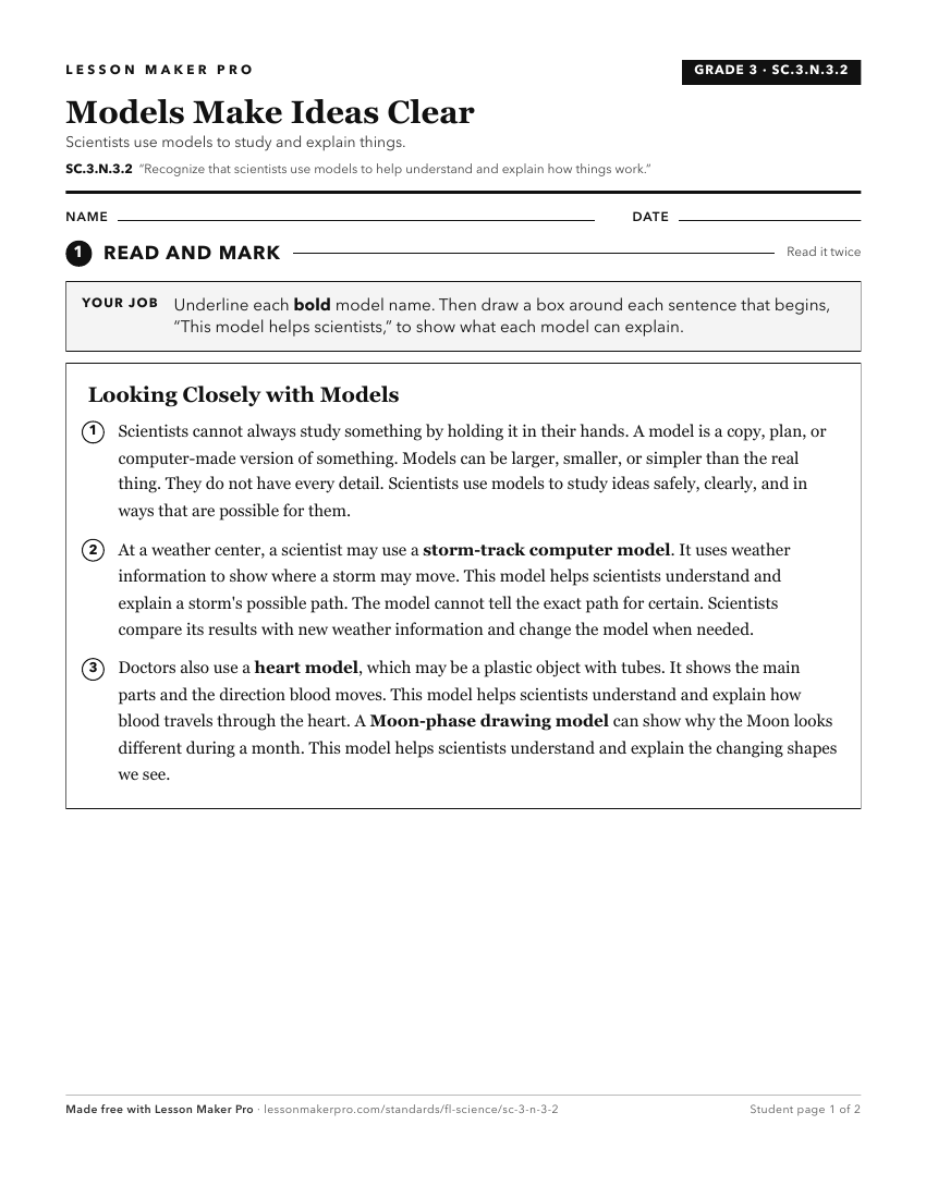 Preview of the SC.3.N.3.2 printable worksheet
