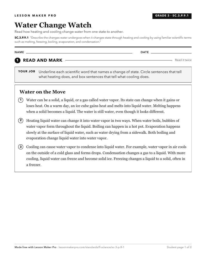 Preview of the SC.3.P.9.1 printable worksheet