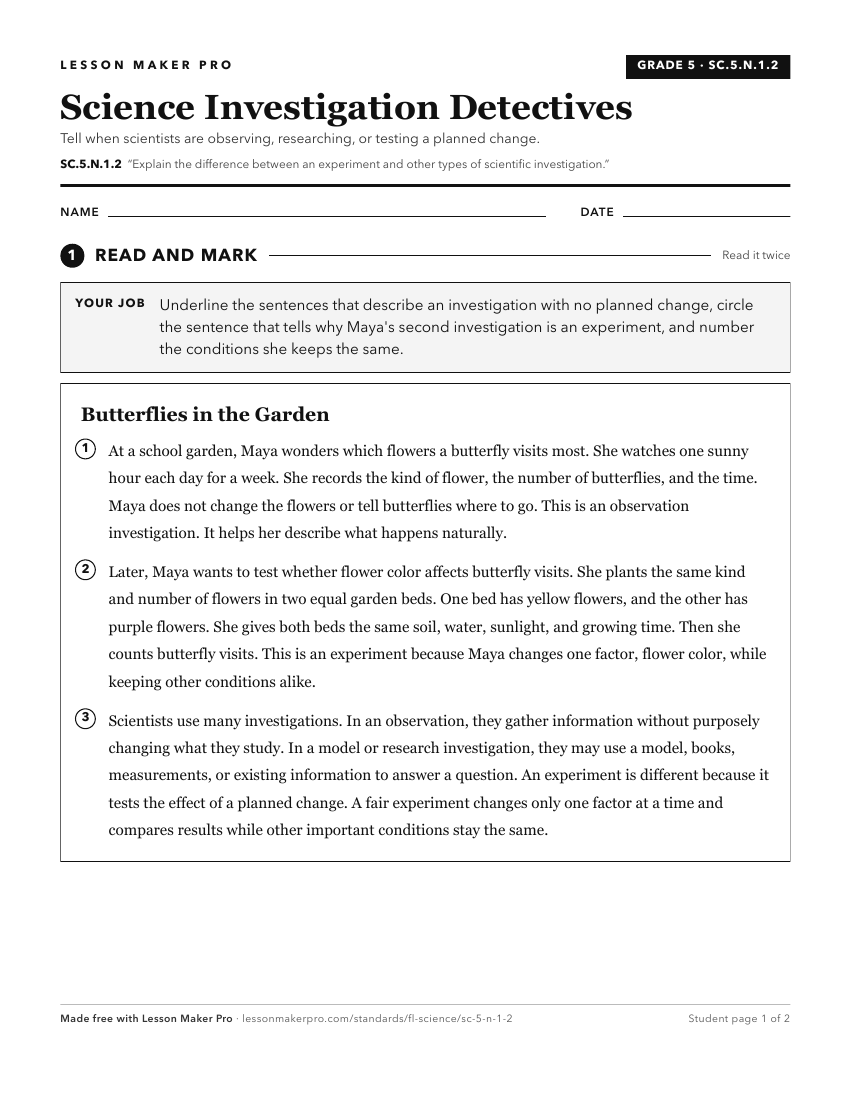 Preview of the SC.5.N.1.2 printable worksheet