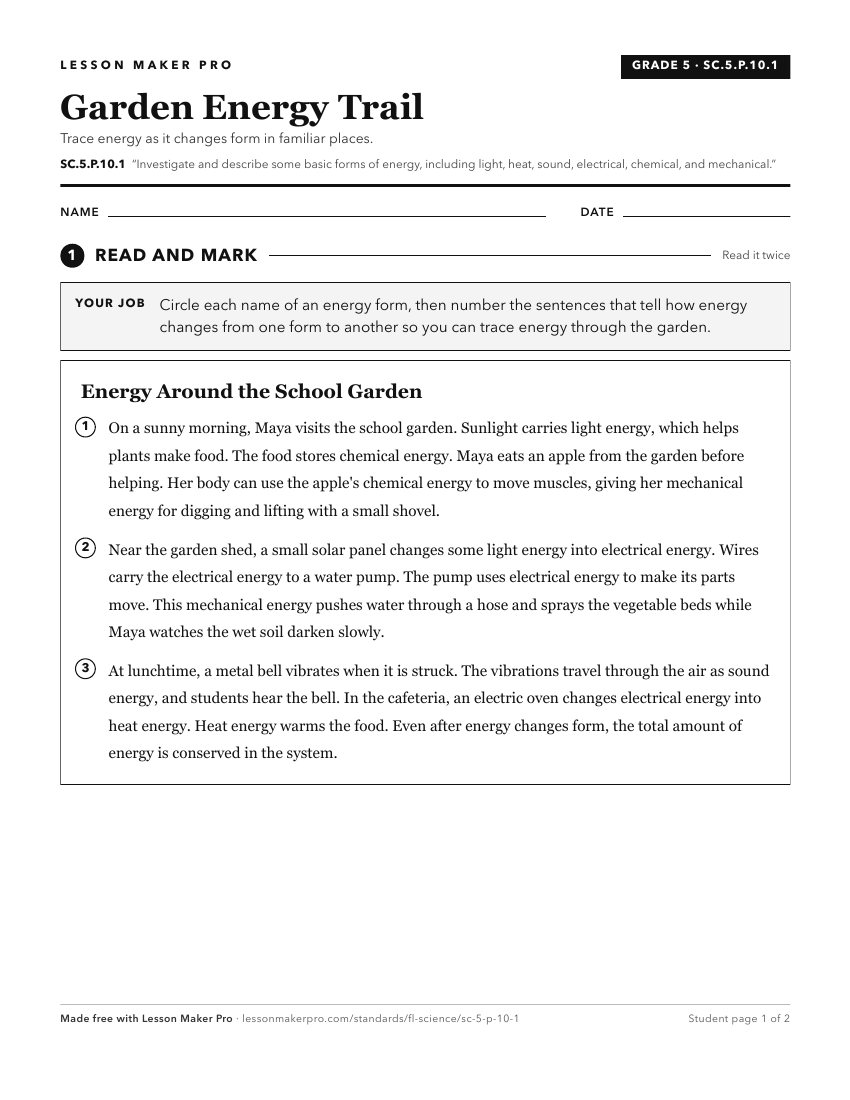 Preview of the SC.5.P.10.1 printable worksheet