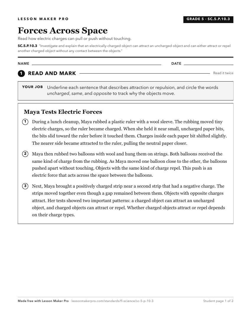 Preview of the SC.5.P.10.3 printable worksheet
