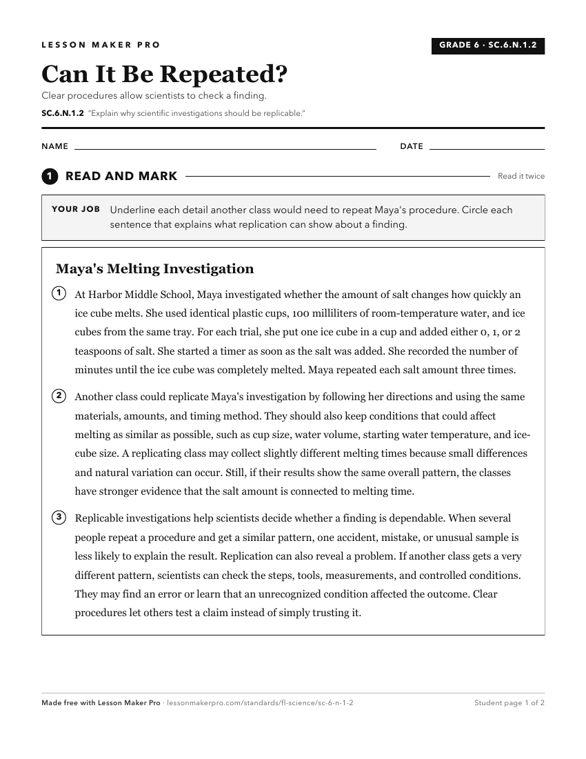 Preview of the SC.6.N.1.2 printable worksheet