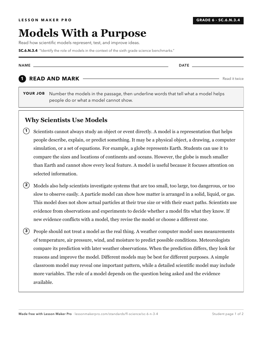 Preview of the SC.6.N.3.4 printable worksheet