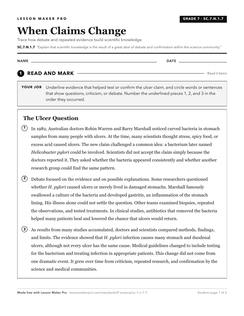 Preview of the SC.7.N.1.7 printable worksheet