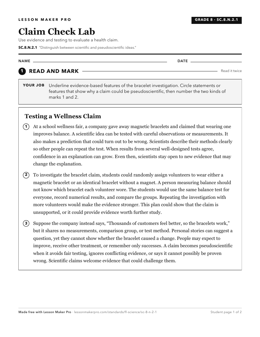 Preview of the SC.8.N.2.1 printable worksheet