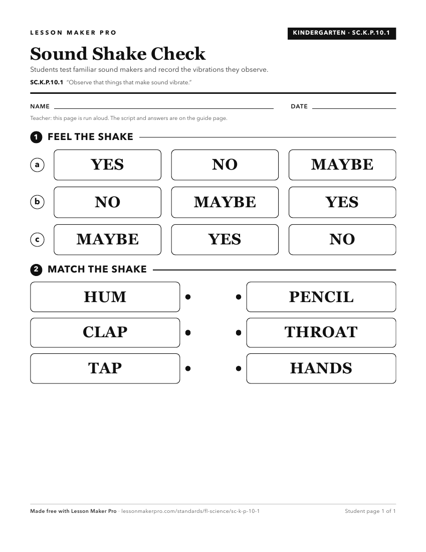Preview of the SC.K.P.10.1 printable worksheet
