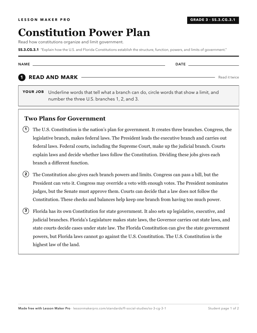 Preview of the SS.3.CG.3.1 printable worksheet