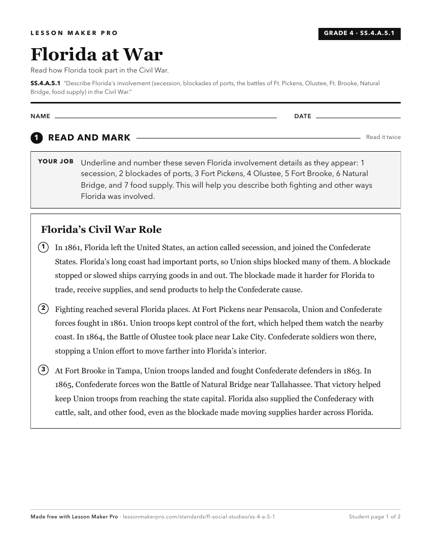 Preview of the SS.4.A.5.1 printable worksheet