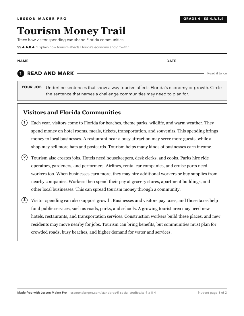 Preview of the SS.4.A.8.4 printable worksheet