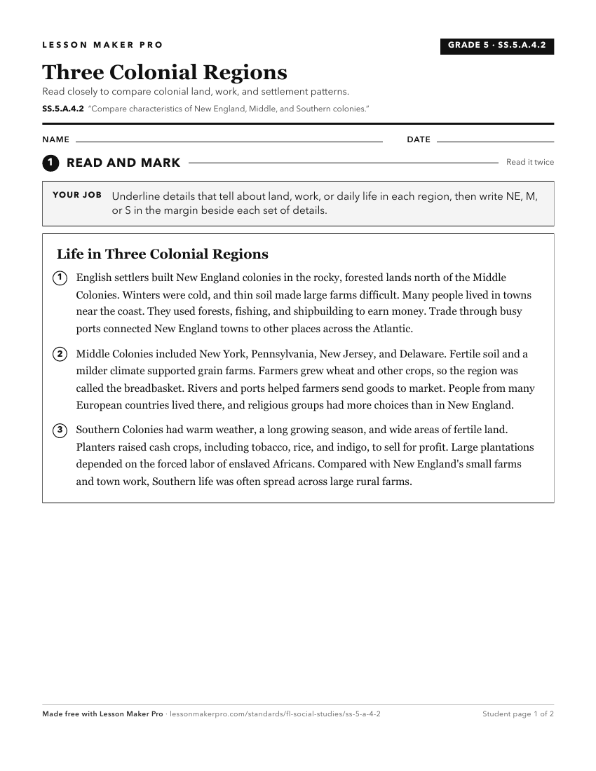 Preview of the SS.5.A.4.2 printable worksheet