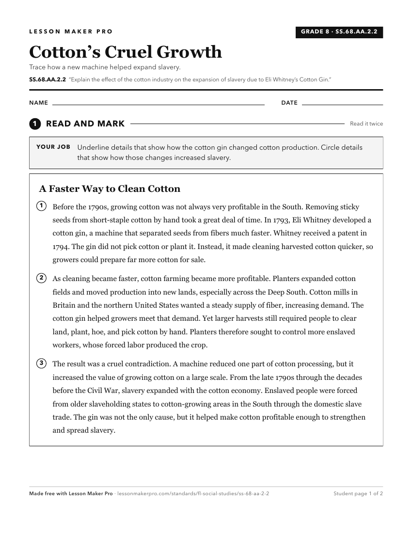 Preview of the SS.68.AA.2.2 printable worksheet