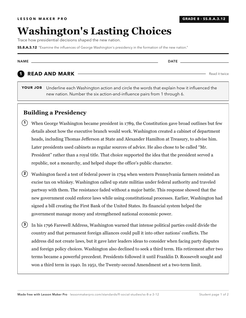 Preview of the SS.8.A.3.12 printable worksheet