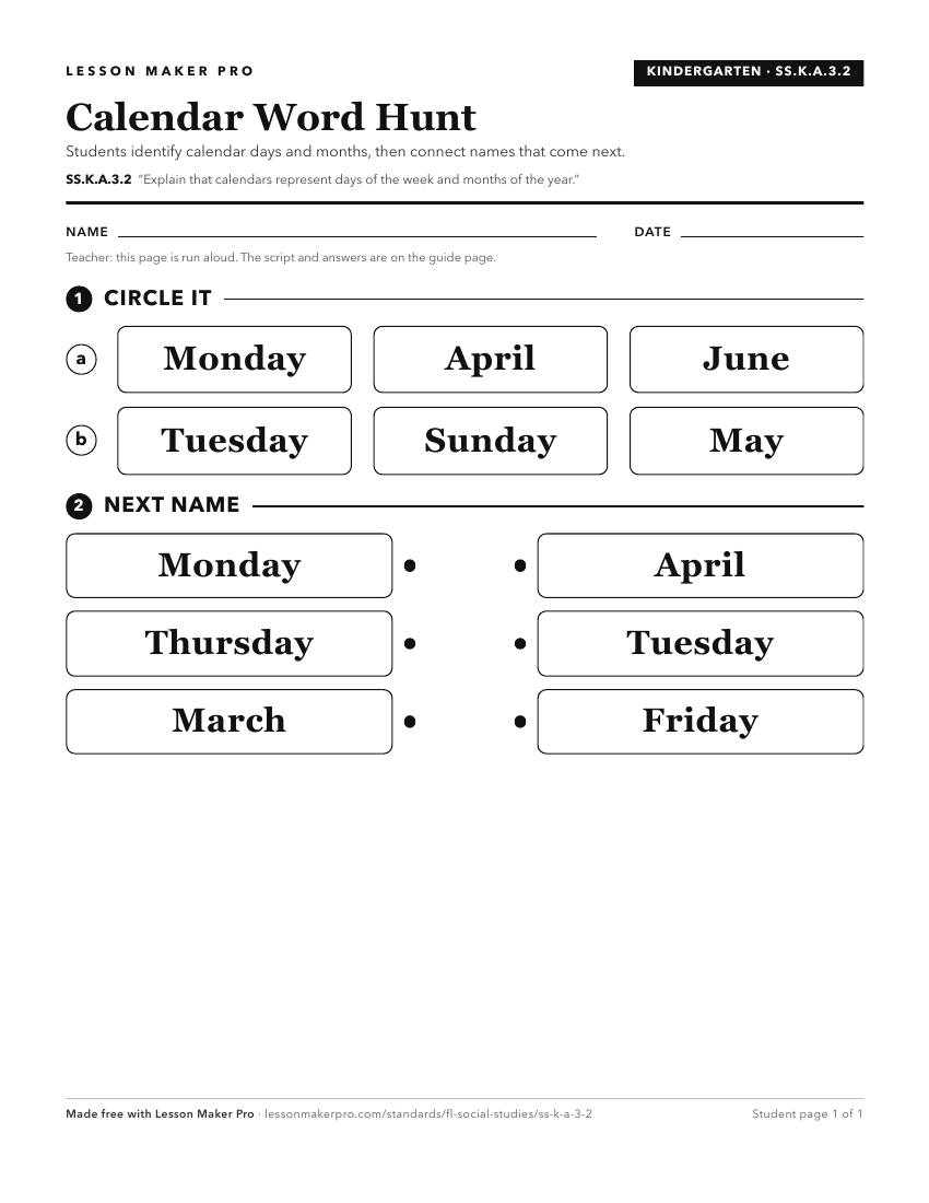 Preview of the SS.K.A.3.2 printable worksheet