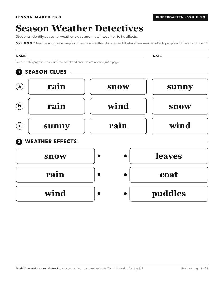 Preview of the SS.K.G.3.3 printable worksheet